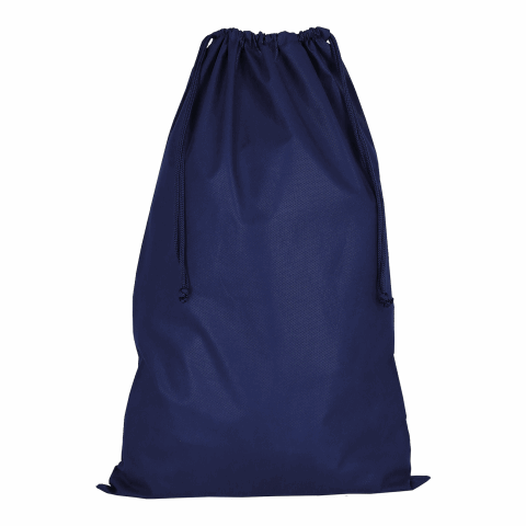 TEXXILLA Zuziehbeutel aus Polypropylen, 50 x 75 cm marineblau | ohne Werbeanbringung | ohne Werbeanbringung