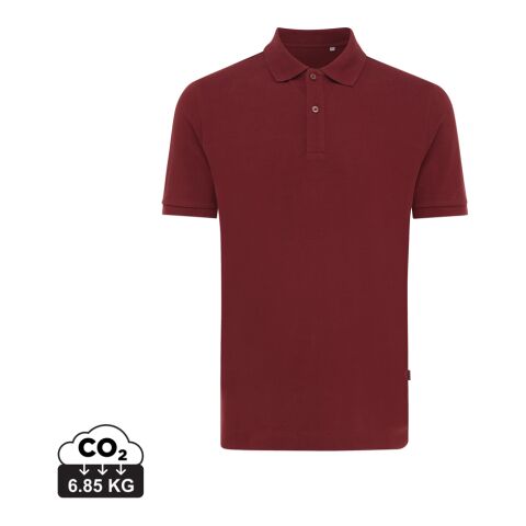 IQONIQ Yosemite Piqué-Poloshirt aus recycelter Baumwolle burgunderrot | S | ohne Werbeanbringung | Nicht verfügbar | Nicht verfügbar | Nicht verfügbar