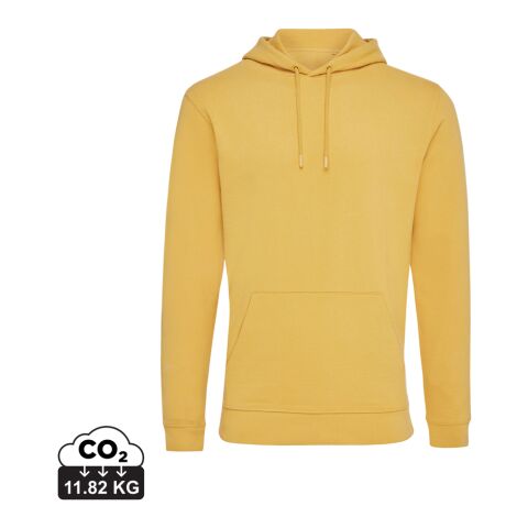 IQONIQ Jasper Hoodie aus recycelter Baumwolle ockergelb | S | ohne Werbeanbringung | Nicht verfügbar | Nicht verfügbar | Nicht verfügbar
