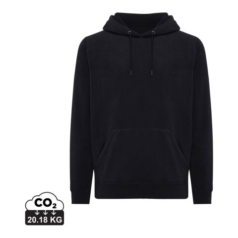 Iqoniq Trivor Mikrofleece-Kapuzen-Pulli aus recyc. Polyester schwarz | XXXL | ohne Werbeanbringung | Nicht verfügbar | Nicht verfügbar | Nicht verfügbar