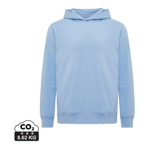 Iqoniq Yengo Hoodie mit Seitentaschen aus rec. Baumwolle himmelblau | XL | ohne Werbeanbringung | Nicht verfügbar | Nicht verfügbar | Nicht verfügbar