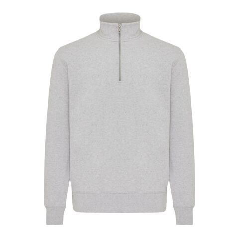 IQONIQ Elgon Quarter-Zip-Sweater aus rec. Baumwolle ungefärbte helles Grau | 4XL | ohne Werbeanbringung | Nicht verfügbar | Nicht verfügbar | Nicht verfügbar