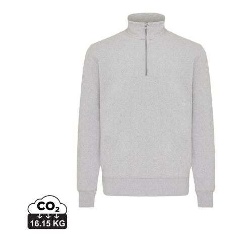 IQONIQ Elgon Quarter-Zip-Sweater aus rec. Baumwolle