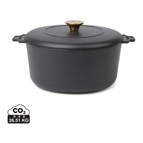 VINGA Monte Heritage Kokotte 5,5 L schwarz | ohne Werbeanbringung | Nicht verfügbar | Nicht verfügbar