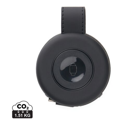 VINGA Baltimore 2-in-1 kabelloser 15W RCS Travel Charger schwarz | ohne Werbeanbringung | Nicht verfügbar | Nicht verfügbar