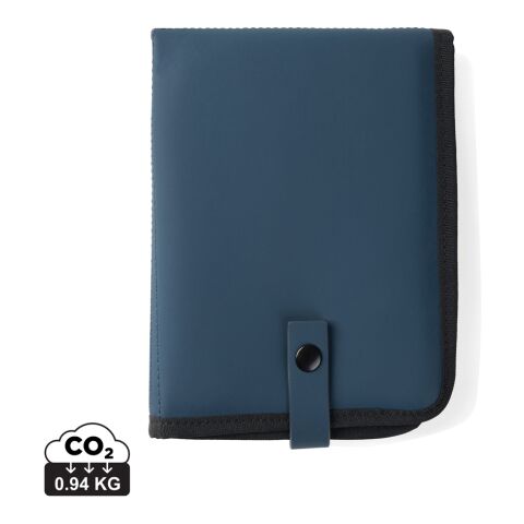 Werbeartikel VINGA Baltimore RCS Sitzkissen – navy blau – mit Logo bedruckt