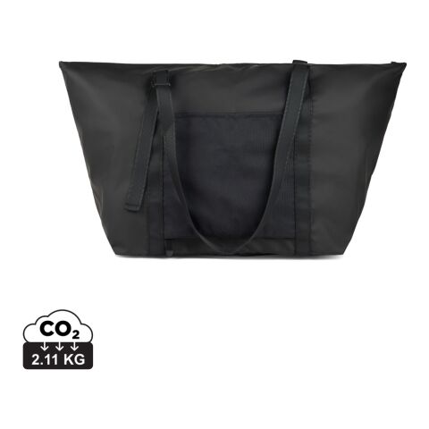 VINGA Livorno Wochenendtasche aus GRS recyceltem Polyester schwarz | ohne Werbeanbringung | Nicht verfügbar | Nicht verfügbar