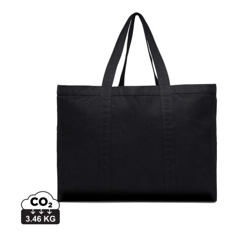 VINGA Hilo AWARE™ Maxi-Tasche aus recyceltem Canvas schwarz | ohne Werbeanbringung | Nicht verfügbar | Nicht verfügbar | Nicht verfügbar