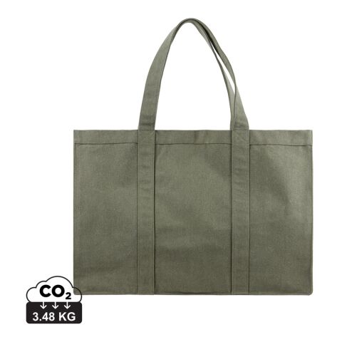 VINGA Hilo AWARE™ Maxi-Tasche aus recyceltem Canvas grün | ohne Werbeanbringung | Nicht verfügbar | Nicht verfügbar | Nicht verfügbar