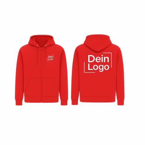 Zip Hoodie in Sonderfarbe PMS Wunschfarbe | M | ohne Werbeanbringung | ohne Werbeanbringung | ohne Werbeanbringung | Wie Hauptfarbe | Wie Hauptfarbe | Wie Hauptfarbe