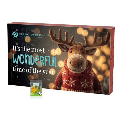Adventskalender ECO L 4c Euroskala | 24 Trolli Fruchtgummi