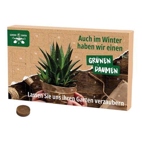 Adventskalender ECO L mit Samentütchen Nicht verfügbar | Ohne Werbeanbringung