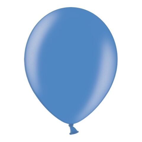 Großer Metallicballon - Umfang 225 (80 cm Ø) mittelblau | ohne Werbeanbringung | ohne Werbeanbringung
