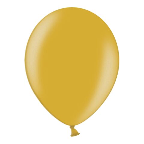 Großer Metallicballon - Umfang 350 (120 cm Ø) gold | ohne Werbeanbringung | ohne Werbeanbringung