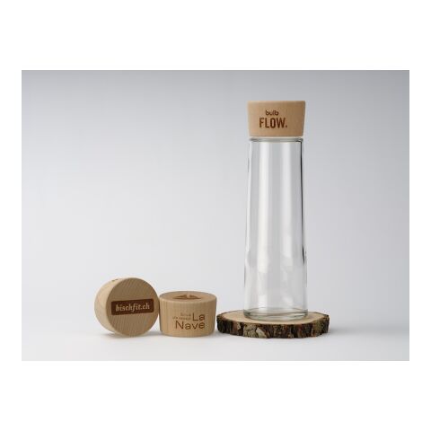 Bulb Flow 3-farbiger Siebdruck | Glas