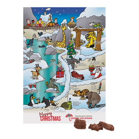 Classic Wand Adventskalender ohne Werbeanbringung | Vollkartonhülle