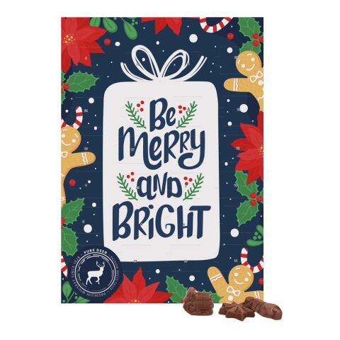Classic Wand Adventskalender ohne Werbeanbringung | Hochformat