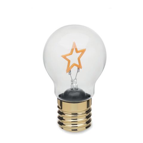 Dekorative LED-Glühbirne gelb