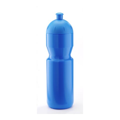 Werbeartikel Bulb Flasche B1 750 ml – Blau – mit Logo bedruckt