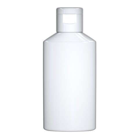 50 ml Flasche  - Sportgel - Body Label Weiß | 4C &quot;Body Label&quot; glänzend