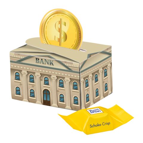 Werbeartikel Geschenkbox Mini rund – mit Logo bedruckt