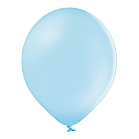 Werbeartikel Luftballon – hellblau – 80/90 cm – mit Logo bedruckt