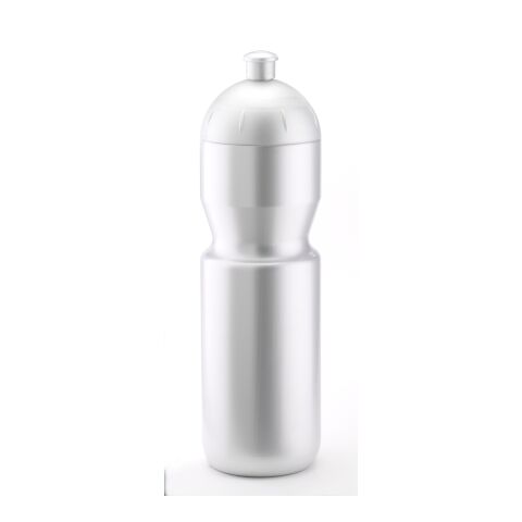 Werbeartikel Bulb Flasche B1 750 ml – Silber – mit Logo bedruckt