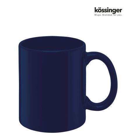 Werbeartikel Kössinger Carina Colour Becher – marineblau – mit Logo bedruckt