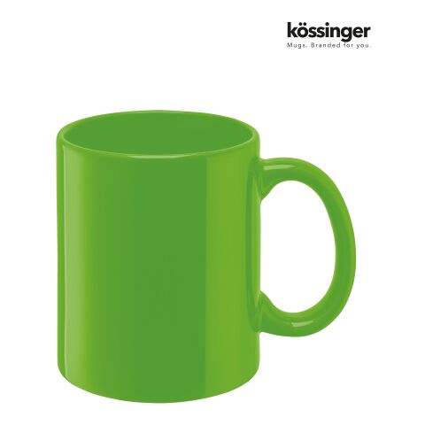 Werbeartikel Kössinger Carina Colour Becher – hellgrün – mit Logo bedruckt