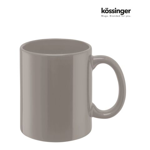 Werbeartikel Kössinger Carina Colour Becher – grau – mit Logo bedruckt