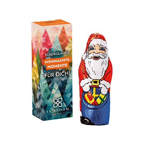 Klett Weihnachtsmann weiß | ohne Werbeanbringung