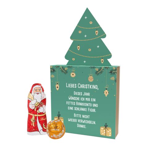 Lindt Präsent Weihnachten 4c Euroskala | Tannenbaum