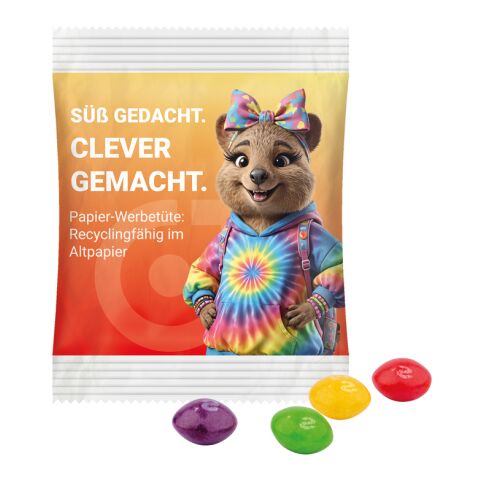 Minitüte 10 g Skittles Kaubonbons recyclingfähiges PapierPlus