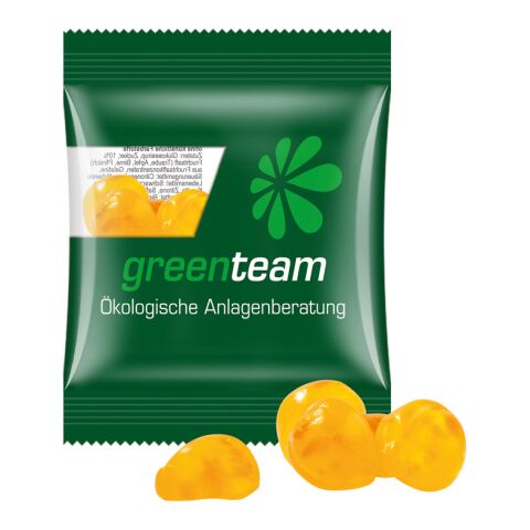 Werbeartikel Minitüte 15 g Trolli Vitamin-Fruchtgummi – transparent – mit Logo bedruckt
