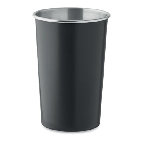 Becher recycelter Edelstahl 300 ml schwarz | ohne Werbeanbringung | Nicht verfügbar | Nicht verfügbar
