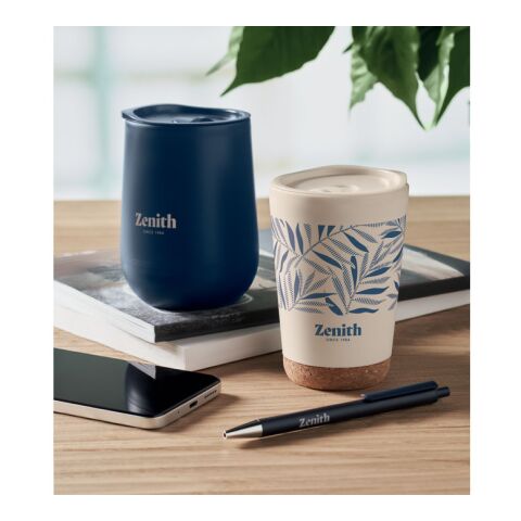 Doppelwandiger Becher 300 ml beige | ohne Werbeanbringung | Nicht verfügbar | Nicht verfügbar