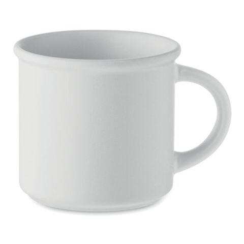 Vintage Kaffeebecher 300 ml weiß