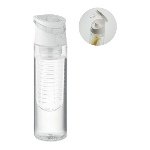 Werbeartikel Trinkflasche RPET 500ml – weiss – mit Logo bedruckt