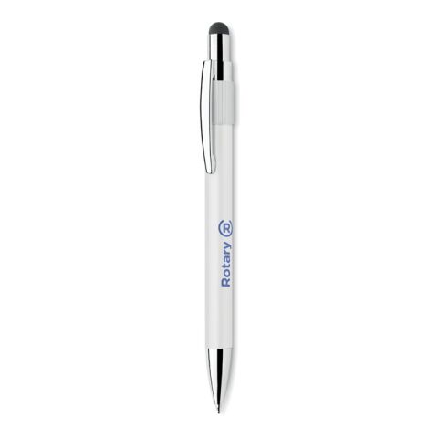 Druckkugelschreiber mit Stylus weiß | ohne Werbeanbringung | Nicht verfügbar | Nicht verfügbar