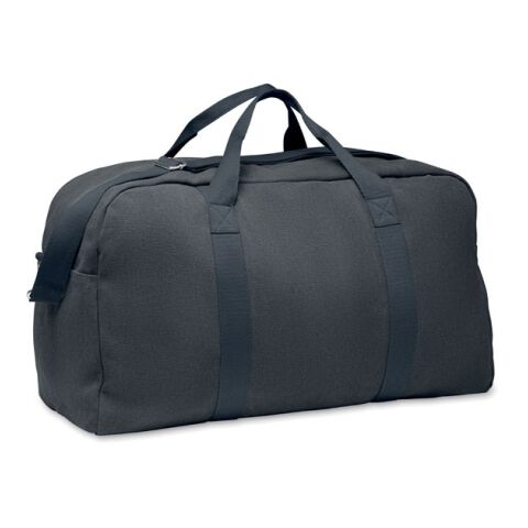 Nachhaltiger Werbeartikel Sport- oder Reisetasche – marineblau – mit Logo bedruckt