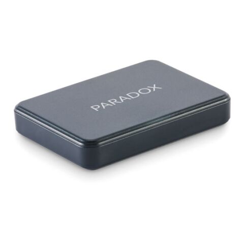 Werbeartikel Powerbank 5000 mAh – marineblau – mit Logo bedruckt