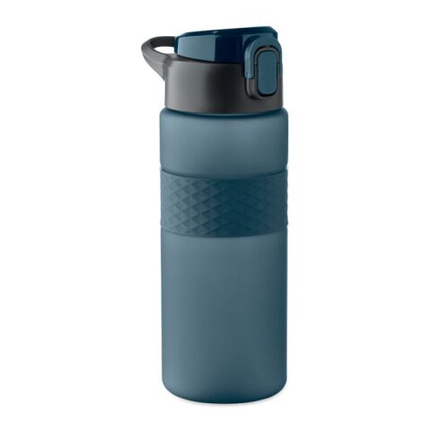 Werbeartikel Trinkflasche RPET 700ml – marineblau – mit Logo bedruckt