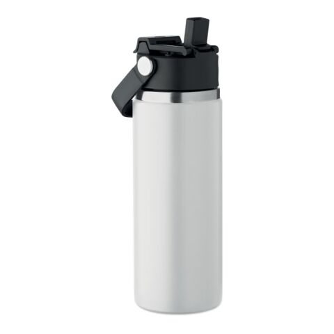 Werbeartikel Isolierflasche 500 ml – weiss – mit Logo bedruckt