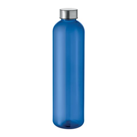 Werbeartikel Trinkflasche RPET 1000 ml – königsblau – mit Logo bedruckt