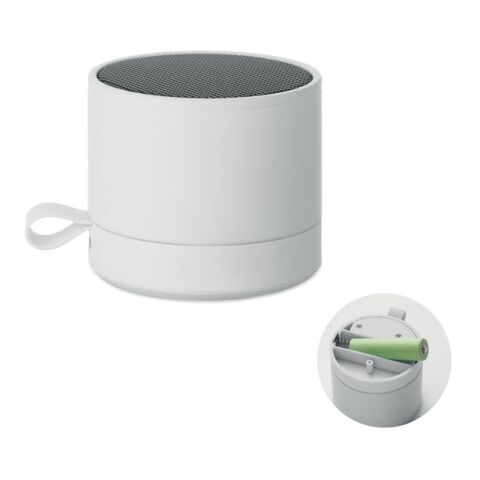 Werbeartikel 5.1 Wireless Lautsprecher – weiss – mit Logo bedruckt
