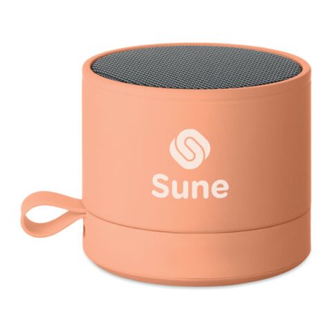 Werbeartikel 5.1 Wireless Lautsprecher – orange – mit Logo bedruckt