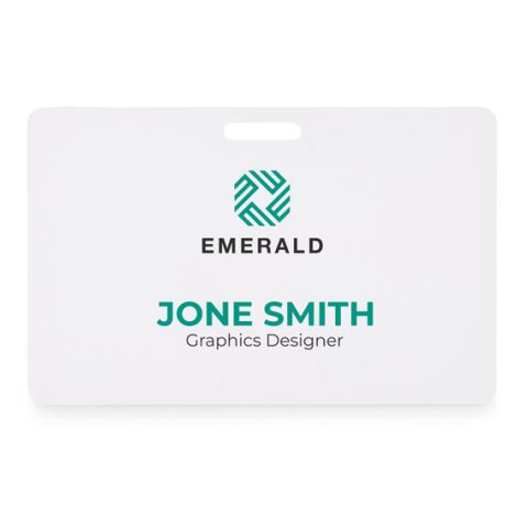 Lanyard-Ausweis 54 x 86 mm