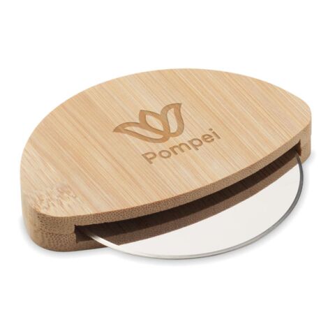 Pizzaschneider Bambus holzfarben | ohne Werbeanbringung | Nicht verfügbar | Nicht verfügbar