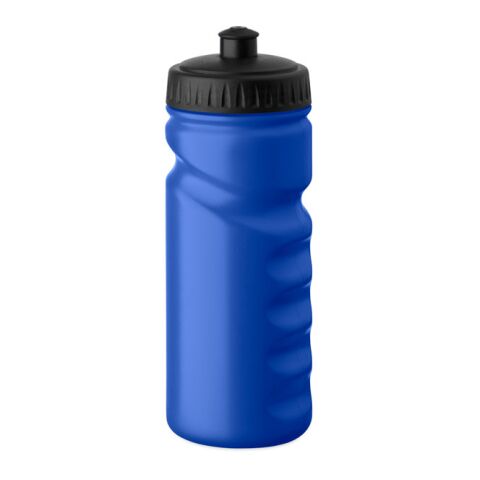Werbeartikel Sport-Trinkflasche 500ml – blau – mit Logo bedruckt