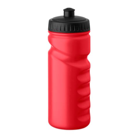 Werbeartikel Sport-Trinkflasche 500ml – rot – mit Logo bedruckt